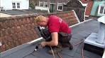 roofing leggen op plat dak