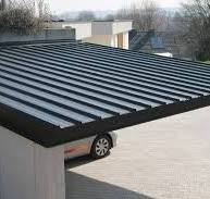 plat dak met sandwichpanelen