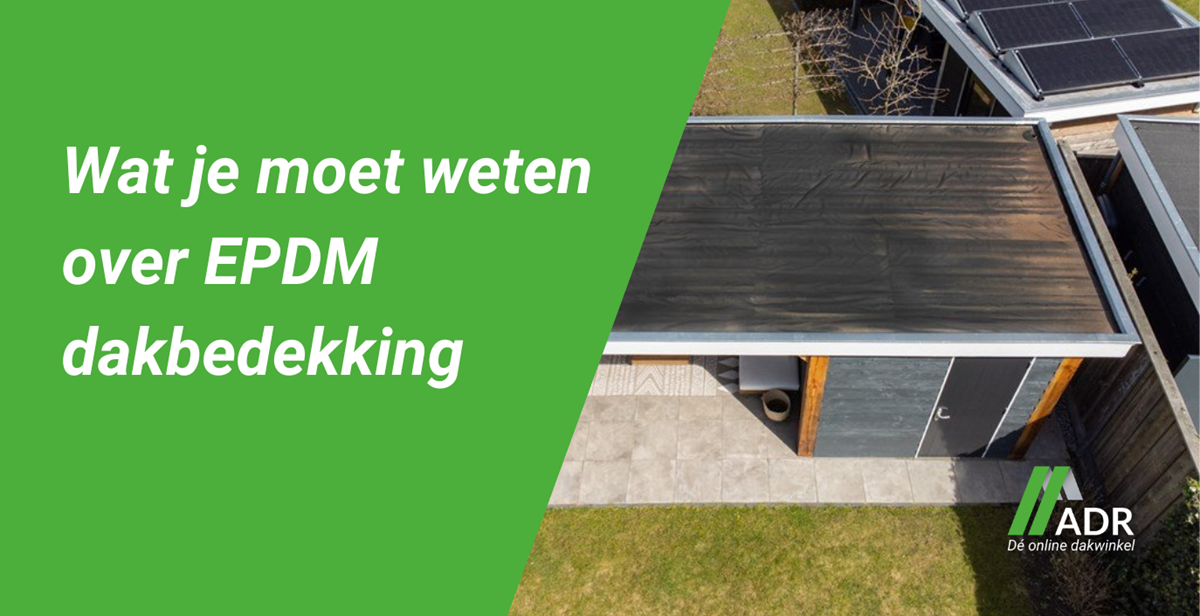 kosten epdm dak per m2