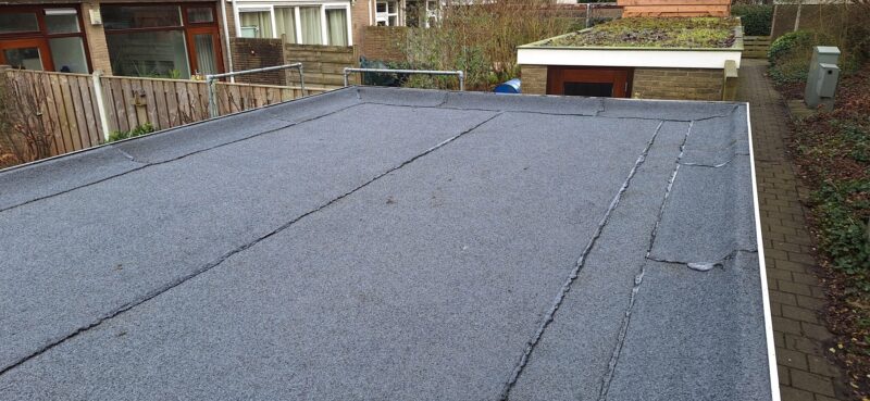 leislag aanbrengen op plat dak