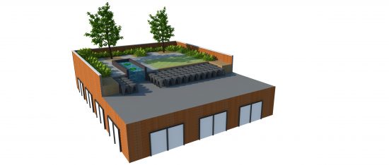 sedum op bestaand plat dak