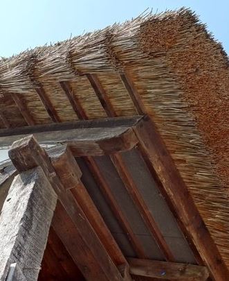 kunststof rieten dak