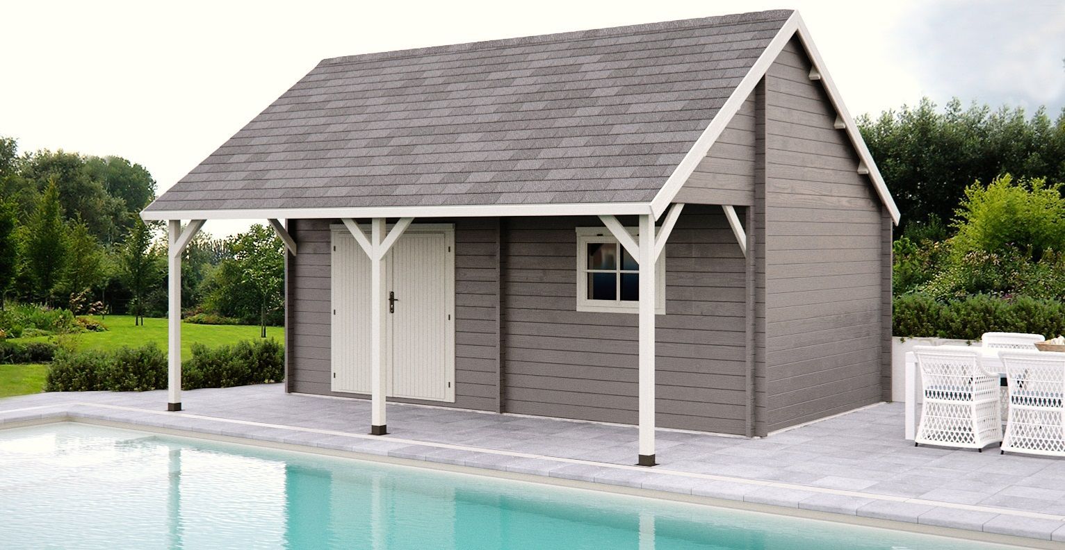 metalen dakbedekking tuinhuis