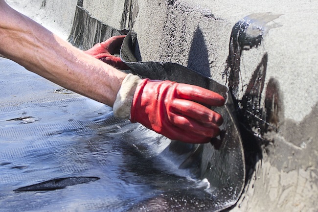 lekkage bitumen dak opsporen