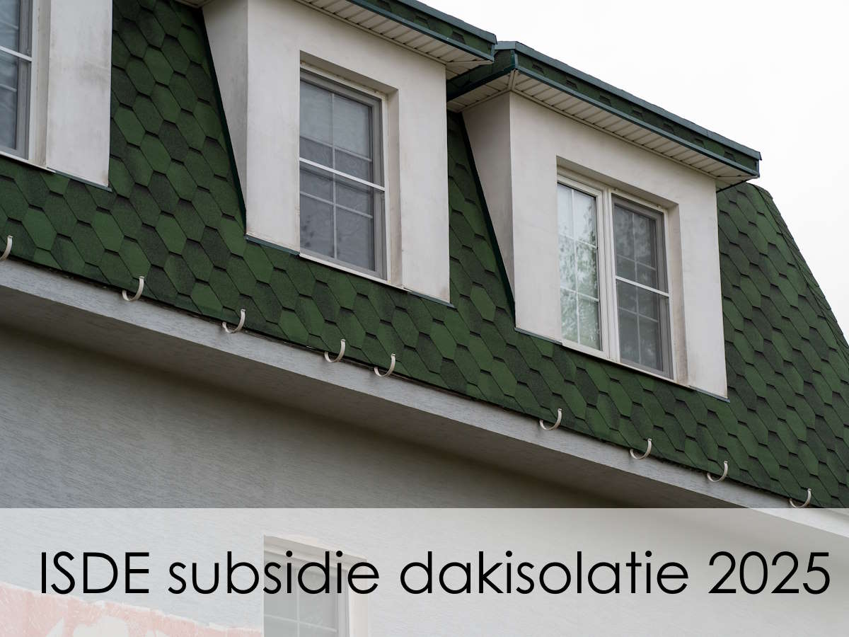 subsidie nieuw dak
